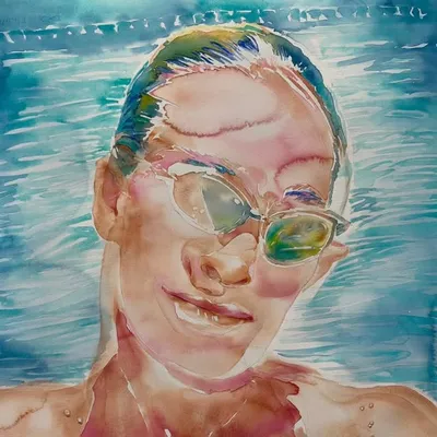 C A R O L C A R T E R- WATERCOLOR profile