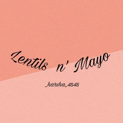 Lentils n’ mayo profile