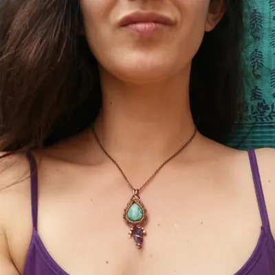 Wire Wrapped Crystal Jewelry ~ by Abbey profile