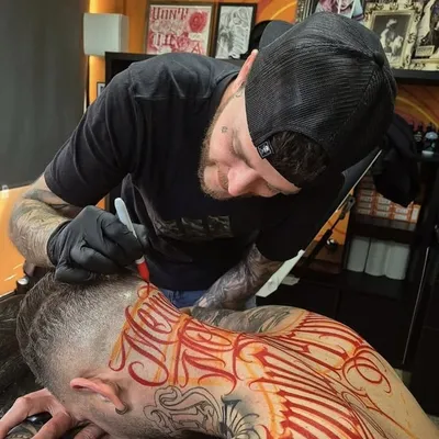 ADR TATTOO LETTERS / Pierre Parmentier profile