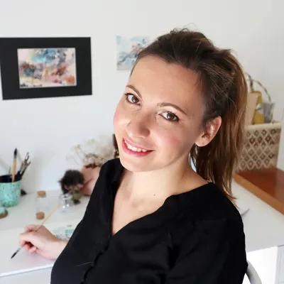Aline Déon || Aquarelle profile