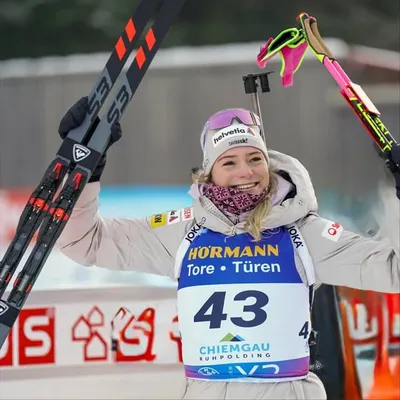 A m y B a s e r g a ๐ป| Swiss Biathlete profile