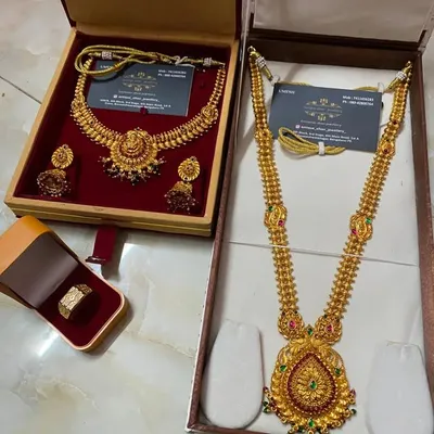 Antique 92.5 silver jewellery profile