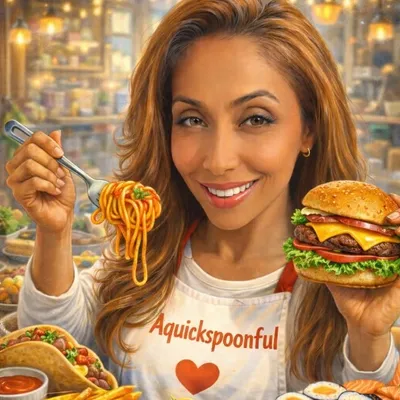 A Quick Spoonful • A Lazy Girl’s Food Blog • Sophia Kaur profile