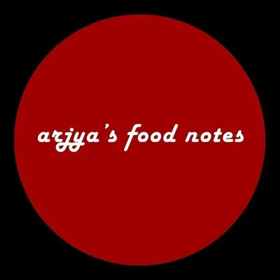arjya'sfoodnotes profile