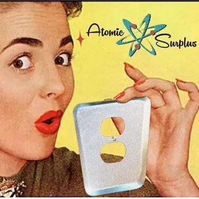 Atomic Surplus Handcrafted Wall Plates profile