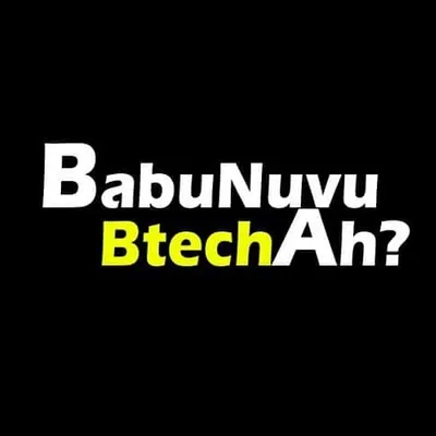 BabuNuvuBtechAh profile