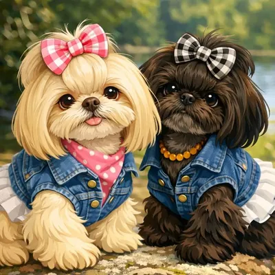 Bella & Sophie Shihtzu Sisters profile