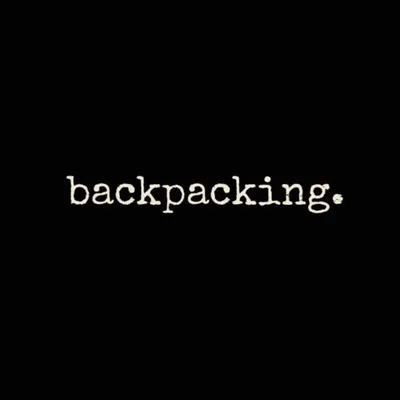 Backpacking. profile