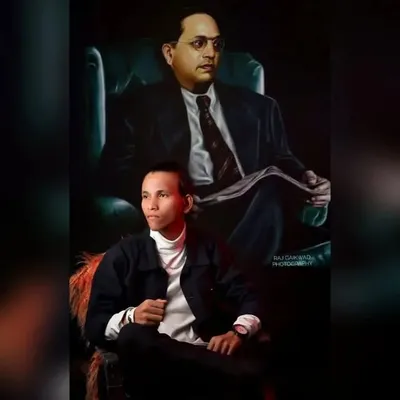 𝓖𝓪𝓾𝓻𝓪𝓿 𝓛𝓸𝓷𝓮 लेखणी धारदार हवी कशाला तलवार💙✍🏻 profile