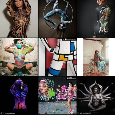 Body Paint Magazine profile