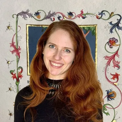 Julia I Medieval book illumination artist profile
