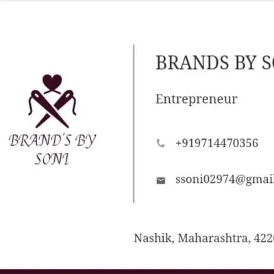 BRAND'S BY SONI ๐ profile