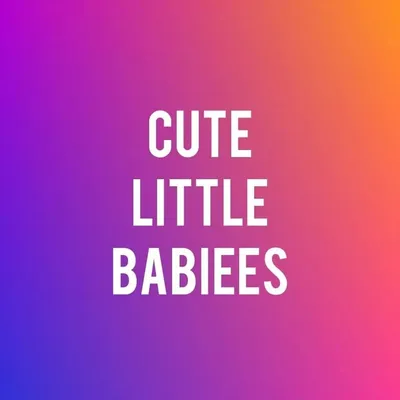 cutelittlebabiees™ profile