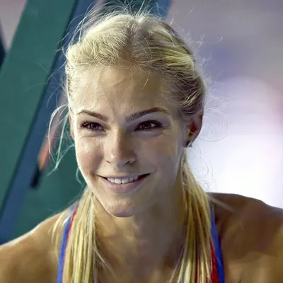 Darya Klishina on the track profile