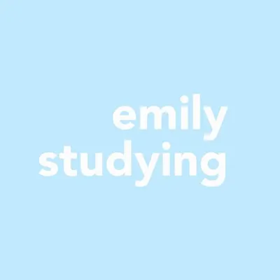 studygram | emily profile