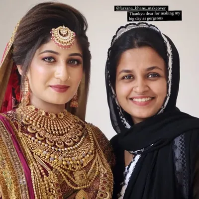 Makeup artist Farzana khan profile