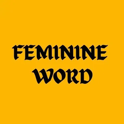 Feminine word|Vitória Ribeiro. profile