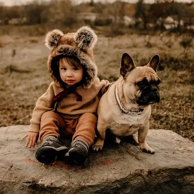 A boy & his dog profile