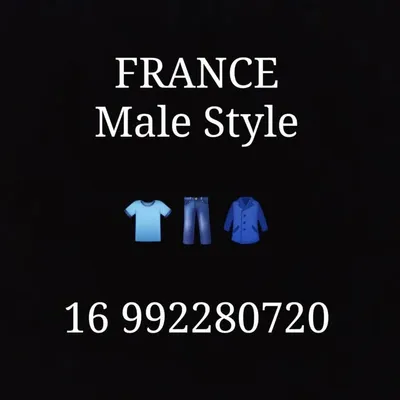FRANCE Male Style profile