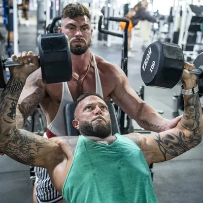 Picking up weights and putting them back down profile