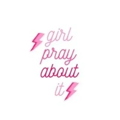 girl pray about it profile