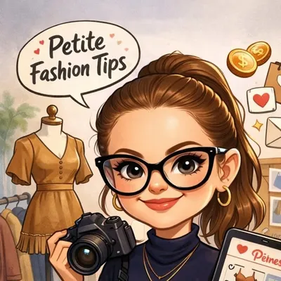 Glam, but first coffee | PETITE fashion expert profile
