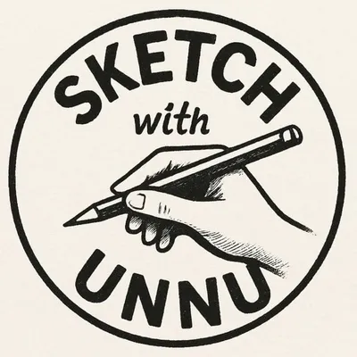 Sketch with Unnu 👩🏻‍🎨