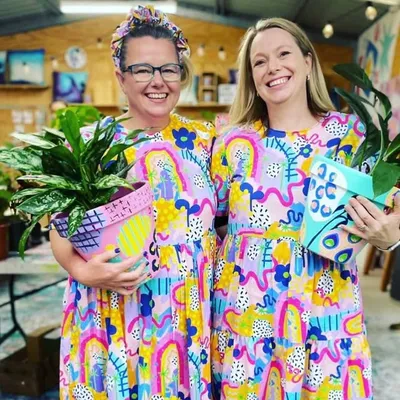 Hello Friend Fabrics - art on fabric profile