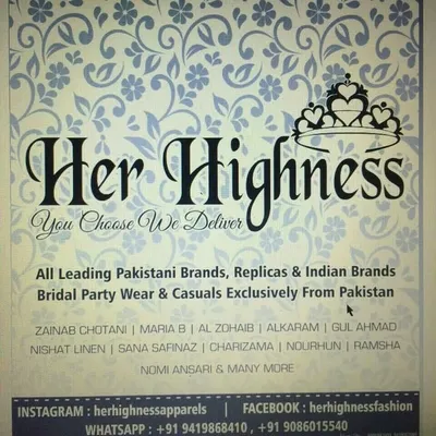 Her Highness Apparels®™ profile