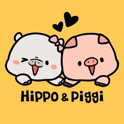 Hippo & Piggi | Couple Comics profile