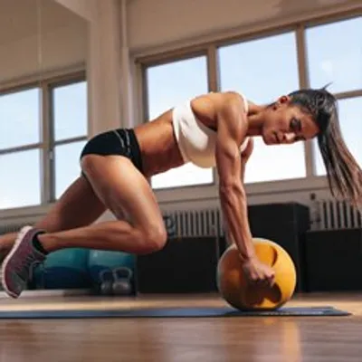 Female home fitness videos ๐ profile