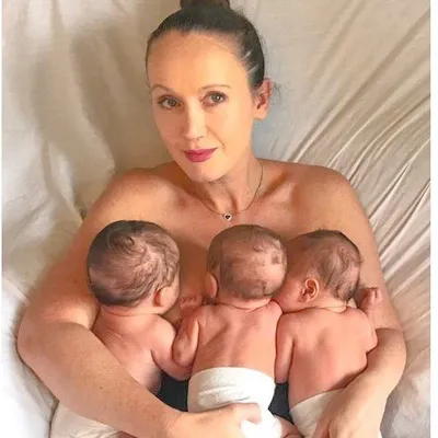 Identical Triplet Mama