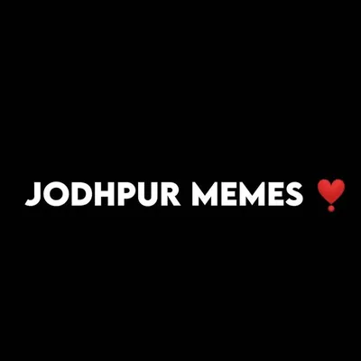 जोधपुरी Memes❣️ profile