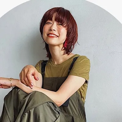 KAORI / 根来かおり マッシュウルフ マレットヘア profile