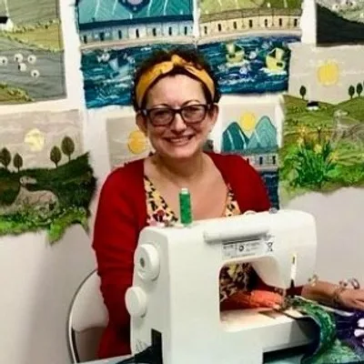 Karen Pleass | Recycled Textile Artist | Irish Art profile