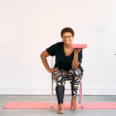 Karen James | Online Accessible Yoga profile