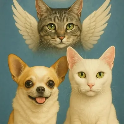 Casper🐱, Chloe🐶 and Diego🐯💔🌈 profile