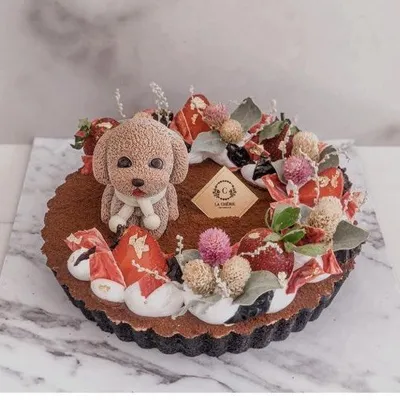 Belgian coklat Pie, cheesecake, custom cake surabaya profile