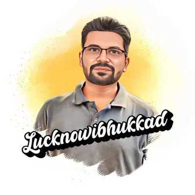 Lucknow food influencer | Ashish Maurya profile