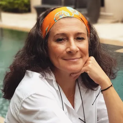 Chef Maha Nakli founder of Kimchi nom nom profile