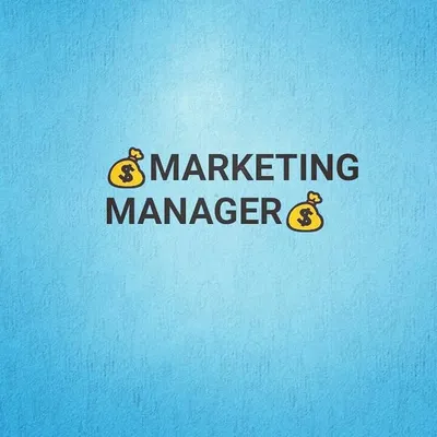 MARKETING MANAGER profile