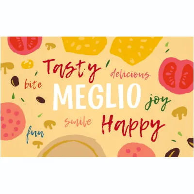 Meglio Tasty. Happy. Instagram profile photo