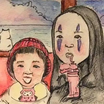 萌萌&咩咩(小小無臉男) Instagram profile photo