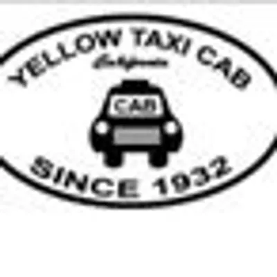 Yellow taxi cab california profile