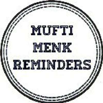 Quotes by Mufti Menk Only profile