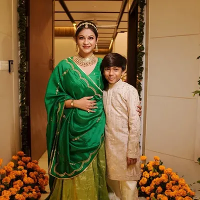 Baby Chef Sabhya and Mommy