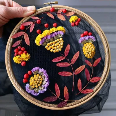 Embroidery art by Olga Prinku profile