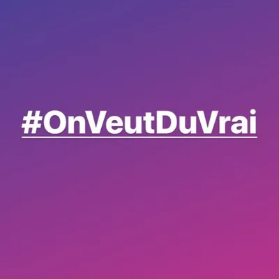 #OnVeutDuVrai profile
