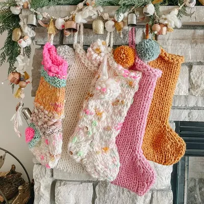 pine + poppy | heirloom knit stockings & cozy hats profile